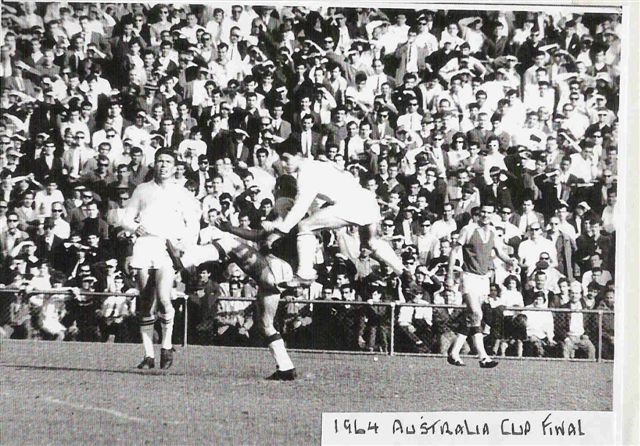 Eddie Sacco 1964 Australia Cup